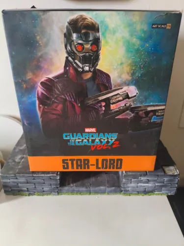 Iron Studios 1/10 Star-Lord "Senhor das Estrelas" Guardians of the galaxy vol 2