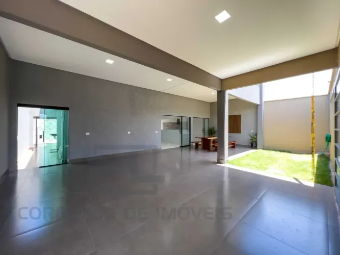 Casa 3 quartos sendo um suíte Sozinha no Lote, Localizada na Cidade de Trindade Go..