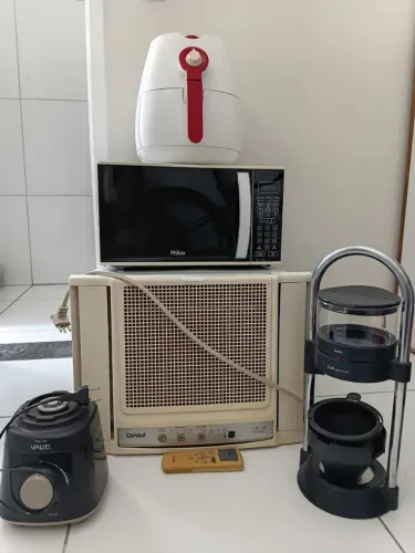 Lote de eletrodomésticos queimados