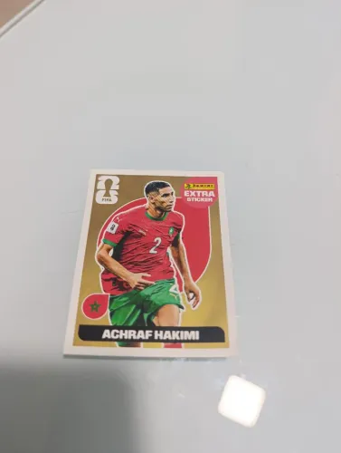Figurinha Extra Stocker Gold Hakimi