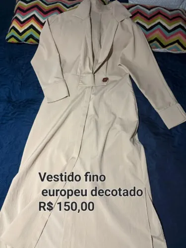 Vestido fino importado