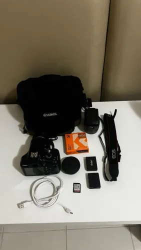 Canon t6 + Itens oportunidade!