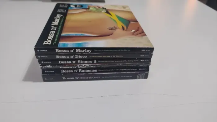Lote Coleção 6 Títulos CDs Bossa N' (The Rio Series) - Inclui 1 CD Duplo