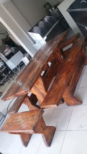 Mesa Madeira Pura (Ótimo Estado)