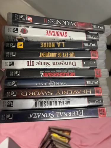 Lote de jogos de PlayStation 3 - incluindo Heavenly Sword e Eternal Sonata