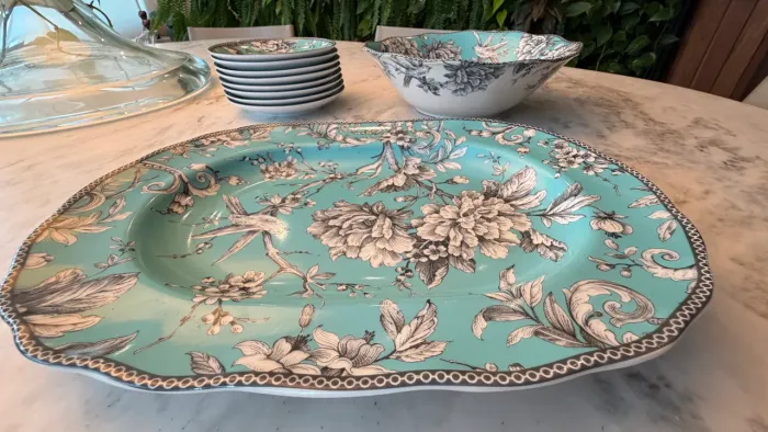 Conjunto de porcelana importada
