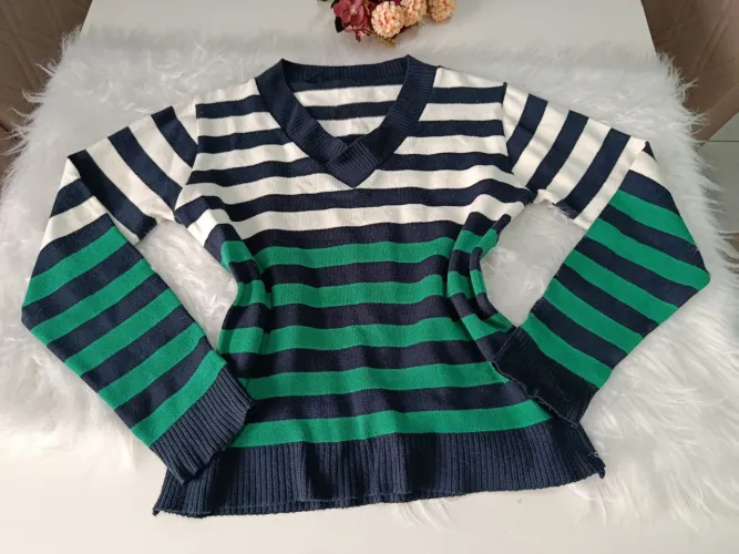 Blusas tricô feminina 