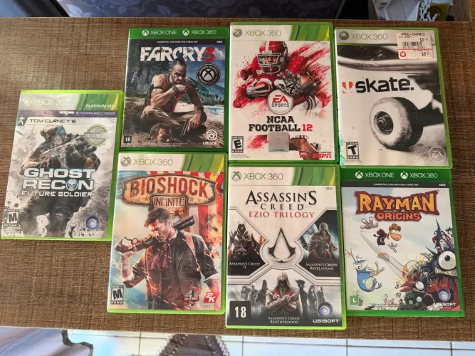 Kit Jogos Xbox 360