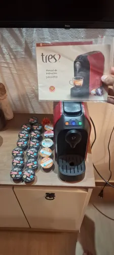 Cafeteira três coraçoes