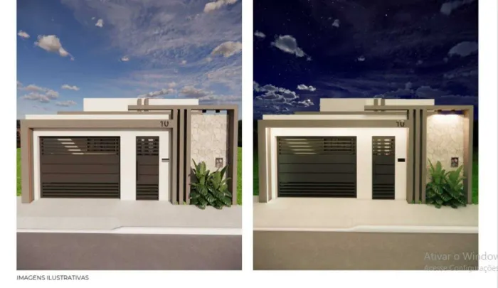Excelente casa com fino acabamento e 3 Quartos, sendo um suíte na Aruana - 223204 [20350]