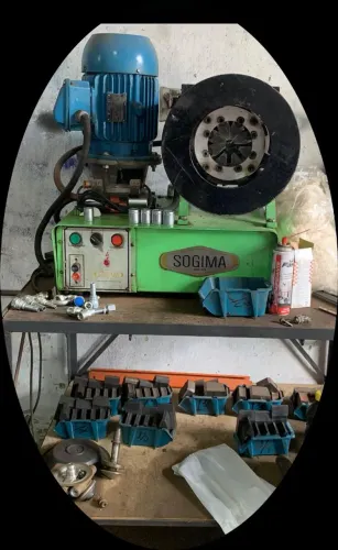 Máquina para fabricar mangueira, prensagem de mangueira, trator, retro escavadeira e outro