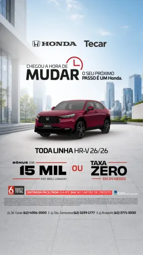Honda HR-V Advance 1.5 TB 16V 5P Aut. 2026