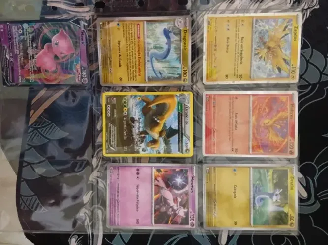 Coleção Pronta 151 Pokemons Iniciais TCG, todas cartas Originais