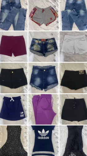 Roupas em ótimo estado