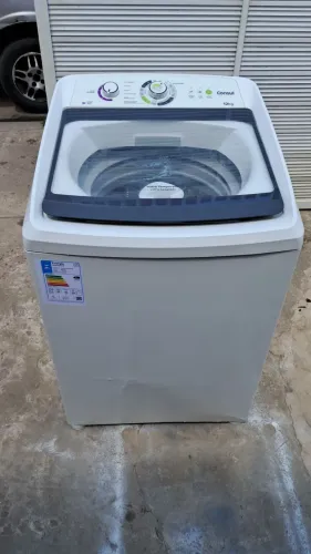 Máquina de lavar 12kg em ótimo estado de uso pegando