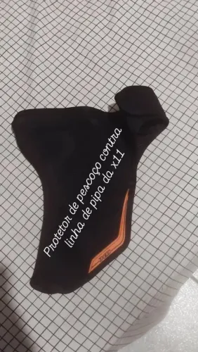 Protetor pescoço x11 e mochila hidratação 