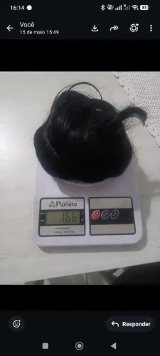 Aplique de cabelo brasileiro do sul