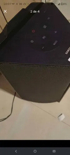Caixa de som Samsung 500w super graves