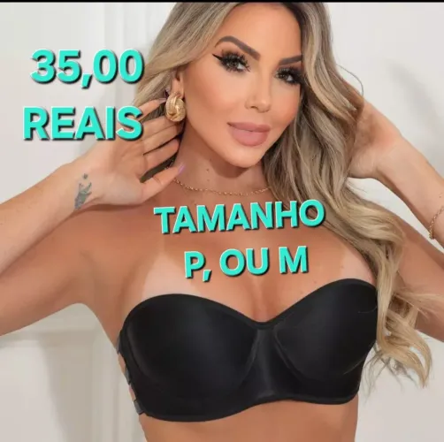 Sutiã tomara que caia, lindo! Novo! 