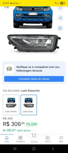 Peça para Amarok