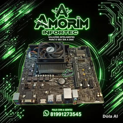 KIT AM4 AMD ATHLON 200GE.