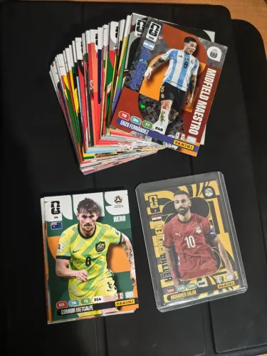 Lote 119 cards adrenalyn xl copa 2026