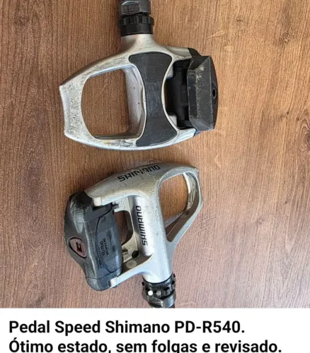 Pedal Speed Shimano PD-R540. <br>Ótimo estado, sem folgas e revisado.