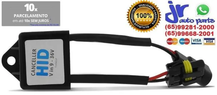 Canceller Anti Flicker Xenon Apaga Luz Do Painel Bordo