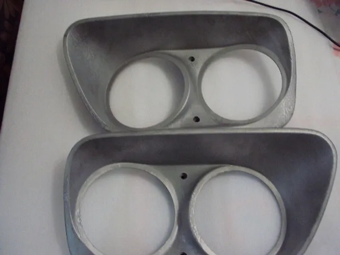 vw brasilia par de aros de farois usados originais