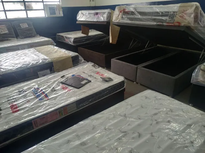 Colchão as melhores marcas e preço imbatível !!! Cama bau