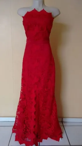 Vestido longo de festa