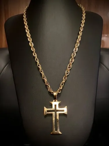 Conjunto em ouro 18k 36,5 gramas