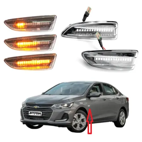 Lanternas setas lateral de pisca para o Novo onix modelo em led sequencial