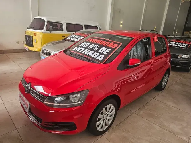 VW/FOX TRENDLINE 1.0 2017 COMPLETO!! COM 0%DE ENTRADA 