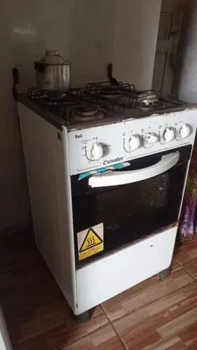 Fogão 4 Bocas Esmaltec com Forno
