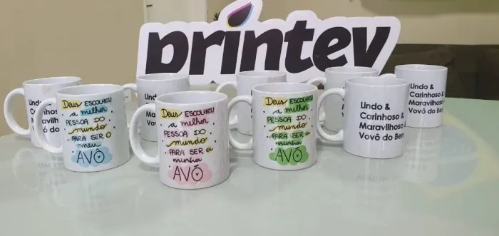 Caneca personalizada presente para avô e avó