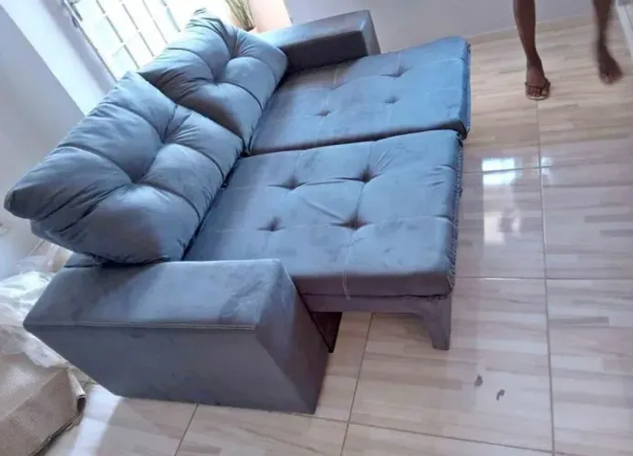 sofá retrátil reclinável 2 lugares