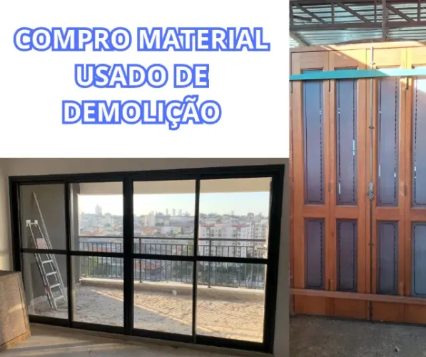 Compra de Materiais Usados de Demolição