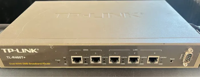 Load balance Tp-link Tl-r480t+ Preto 100v/240v
