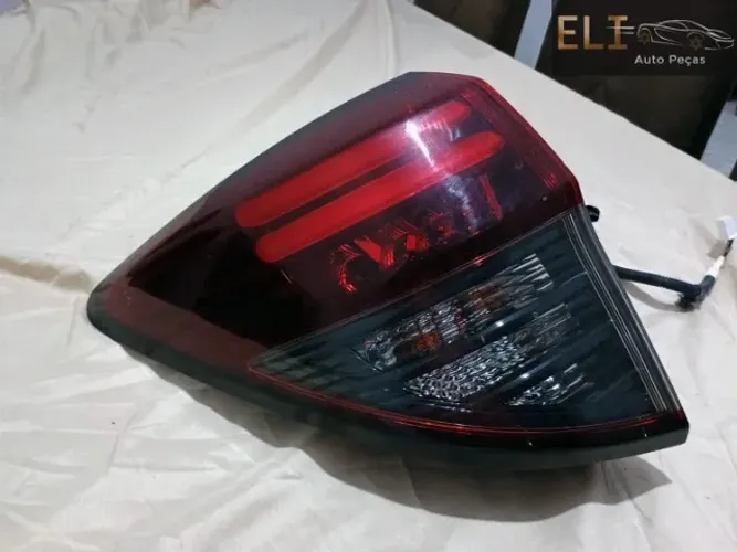 Lanterna Traseira Honda Hrv Fumê 2019 2020 2021 Com Led LE Sem Detalhes