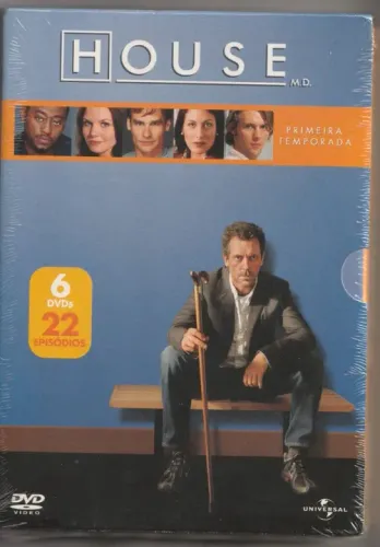 House ( 1ª Temporada 06 Dvd's 22 Episódios Dublados