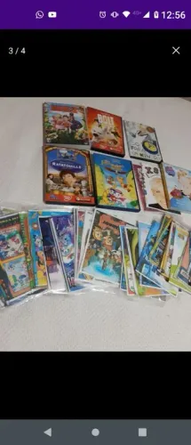 Vendo coleção dvds e filmes infantis.
