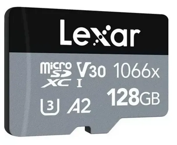 Cartão De Memória 128Gb Micro SDxc Lexar 1066x 4k A2 160mb/s