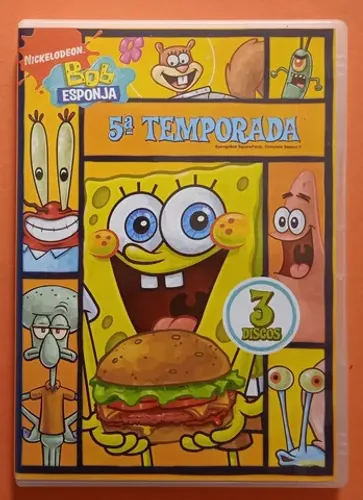 Dvd Bob Esponja 5a. Temporada Completa