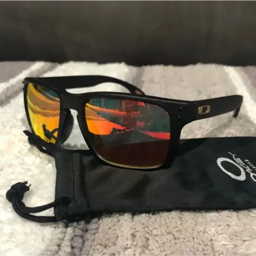 Oakley holbrolk lente vermelho Rubi polarizado 