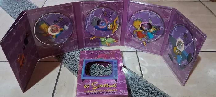 Dvd Os Simpsons temporada 3 original