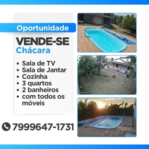 Vendo chácara em boquim 