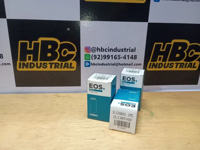 Capacitores EOS conjugados e simples.