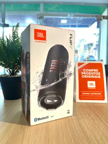 CAIXA DE SOM JBL FLIP 7 À PROVA DE ÁGUA IP68 - REVENDA AUTORIZADA