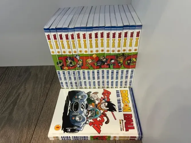 Coleção DRAGON BALL Volumes 01 ao 16 + Vols. 8 e 11 de brinde!